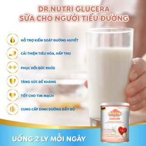 sữa bột cho người tiểu đường dr nutri glucera 400g