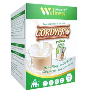 thực phẩm bảo vệ sức khoẻ protein thực vật cordypro
