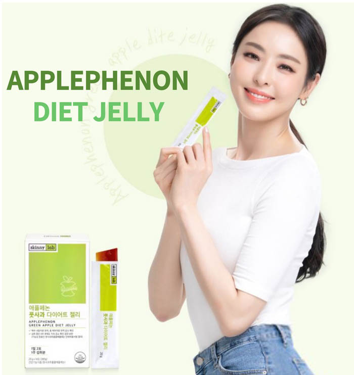 thực phẩm kiểm soát cân nặng applephenon (dạng thạch) 1