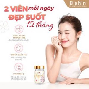 viên uống bishin tripeptide collagen nhật bản 3