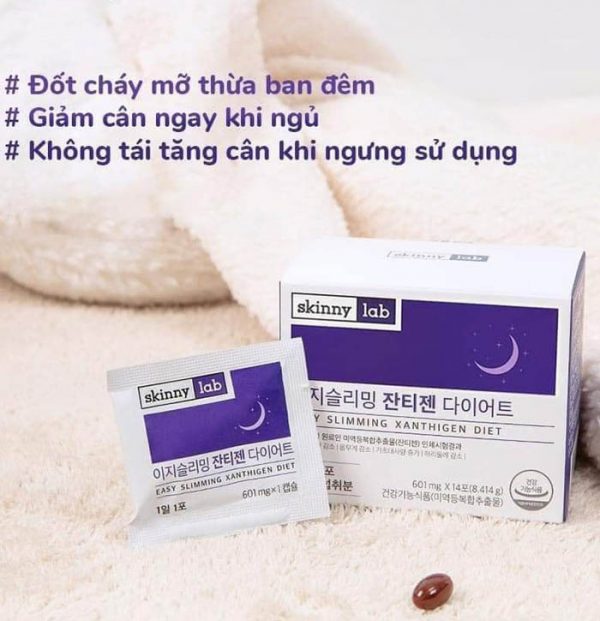 vien uong giam can easy slimming xanthigen 4