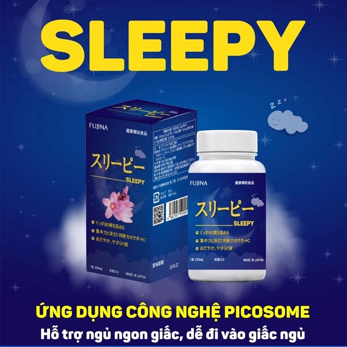 viên hỗ trợ ngủ ngon sleepy 1
