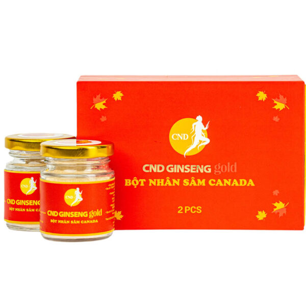 set 2 bột nhân sâm canada cnd ginseng
