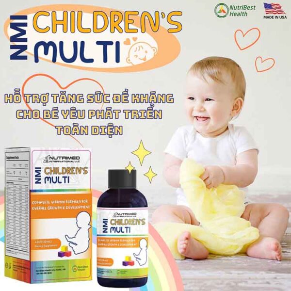 vitamin giup tang cuong suc de khang nmi childrens multi24