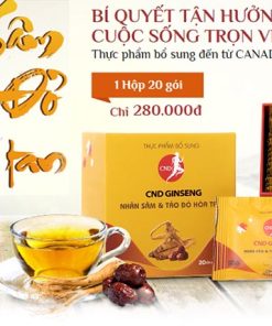 alternative view of nhân sâm và táo đỏ hòa tan