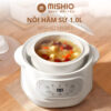 Nồi nấu cháo chưng yến Mishio MK383