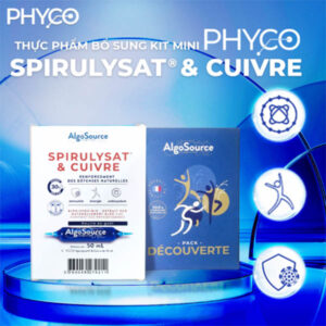 Thực phẩm bổ sung KIT Mini PHYCO SPIRULYSAT CUIVRE