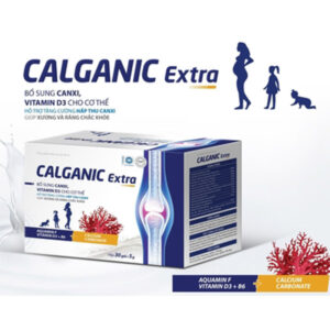 Thực phẩm bổ sung Calganic Extra - Củng cố hệ xương chắc khỏe