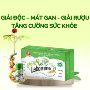 LEBOMINE - Nước Uống Giải Độc Mát Gan, Tăng Cường Sinh Lực