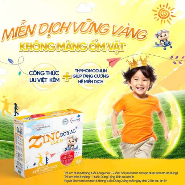zin c royal gold - bí quyết cho hệ miễn dịch khỏe mạnh - hình ảnh 3