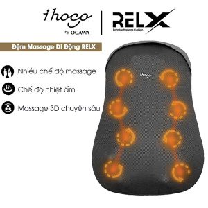 Đệm massage lưng RelX (IH-1105M) - Đánh Bay Cơn Đau Lưng