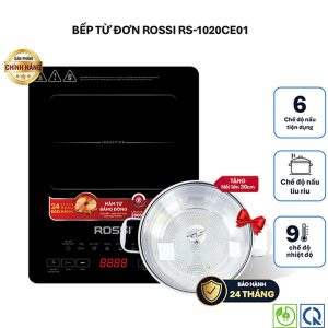 Bếp Từ Đơn Rossi RS-1020CE01 - Đun Nấu Nhanh, An Toàn Vượt Trội Với Công Nghệ Hiện Đại