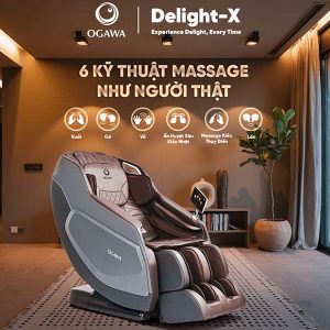 Ghế massage Delight X (OGVN-5574) - Thư giãn đỉnh cao tại nhà