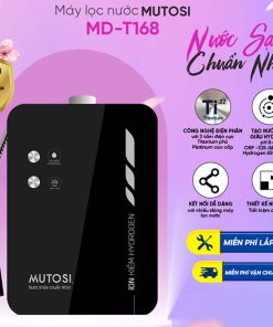 máy điện giải ion kiềm hydrogen mutosi md-t168 - nước sạch chuẩn nhật