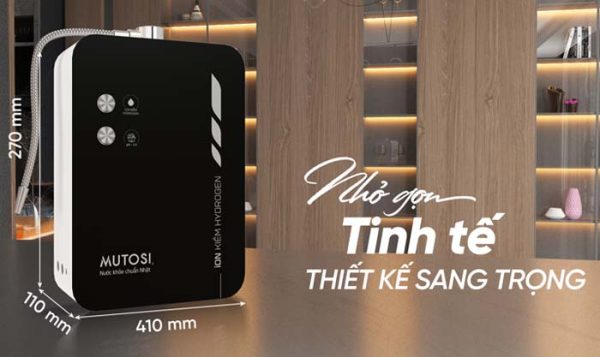 máy điện giải ion kiềm hydrogen mutosi md-t168 - nước sạch chuẩn nhật - hình ảnh 4