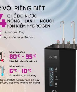 alternative view of máy lọc nước ion kiềm hydrogen mp-ts1028h - 4 chế độ nước nóng lạnh nguội ion kiềm hydrogen