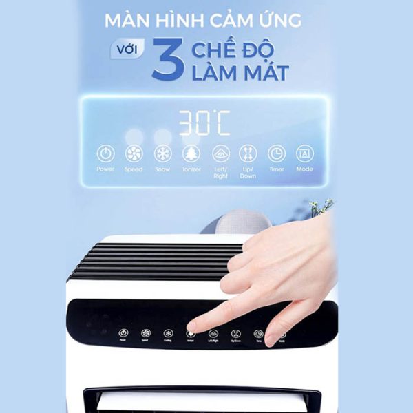 quạt hơi lạnh iruka i-99 - giải pháp làm mát và lọc không khí toàn diện từ nhật bản - hình ảnh 4