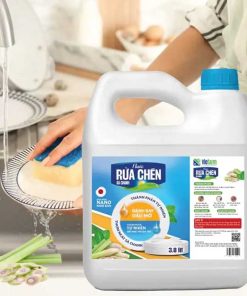 Droppii 32 nước rửa chén sả chanh viefarm - sạch bong hơm mát tự nhiên