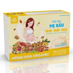 Sữa hạt mẹ bầu Hồng Hoa - Dinh Dưỡng Cho Phụ Nữ Mang Thai